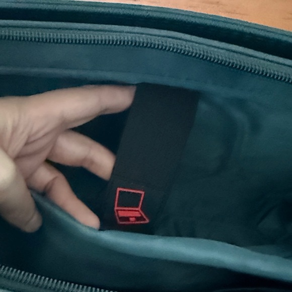 Teal Women's Shoulder Bag/laptop bag - Picture 3 of 5